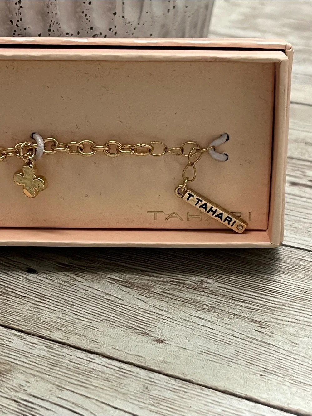 Tahari charm bracelet